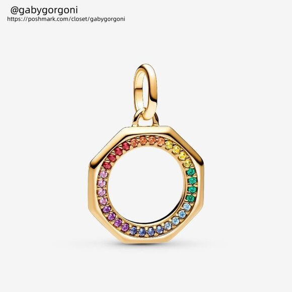 Pandora Pandora ME Rainbow Medallion Charm - Picture 1 of 2